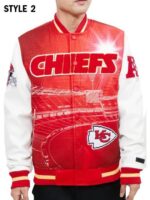 Kansas City Chiefs Varsity Jacket - Image 2
