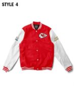 Kansas City Chiefs Varsity Jacket - Image 3