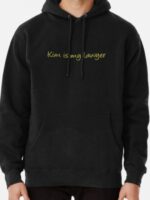 Kim Is My Lawyer Black Hoodie - Image 2