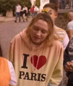 Heartstopper Darcy Olsson I Love Paris Hoodie - Image 4