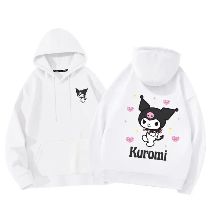 Kuromi-Hoodie.jpg Kuromi Hoodie - Image 1