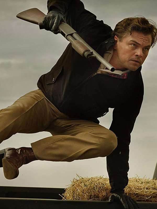 Leonardo Dicaprio Black Jacket