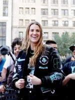 Liberty Championship Parade Sabrina Ionescu Varsity Jacket
