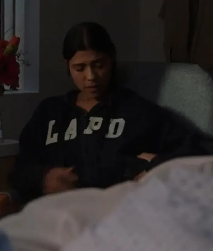 Lisseth-Chavez-The-Rookie-Celina-Juarez-LAPD-Hoodie-1.webp The Rookie Celina Juarez LAPD Hoodie - Image 1