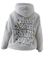Make Your Own Luck Printed Hoodie Men - Image 2