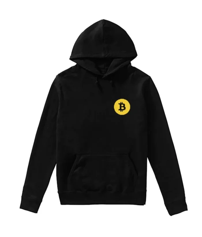 Grown-ish Andre Johnson Jr. Bitcoin Logo Hoodie - Image 2