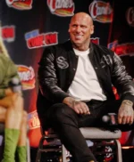 Martyn Ford Mortal Kombat 2 Black Varsity Jacket - Image 3