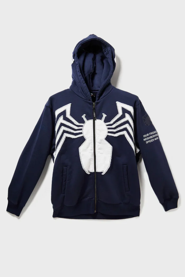 Marvel Symbiote Suit Spider Hoodie - Image 1