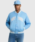 Abercrombie Detroit Lions Varsity Bomber Jacket - Image 9