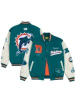 Miami Dolphins GOLF WANG Varsity Jacket