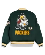 Mickey Mouse x Green Bay Packers Varsity Jacket - Image 2