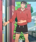 My Adventures with Superman Clark Kent Red Hoodie - Image 3