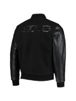NFL Chicago Bears Black Varsity Jacket - Image 2