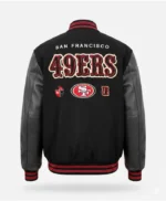 Nike x San Francisco 49ers Destroyer Varsity Jacket - Image 2