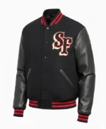 Nike x San Francisco 49ers Destroyer Varsity Jacket - Image 3