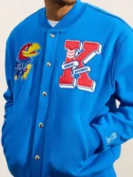 OVO Kansas Jayhawks Varsity Jacket - Image 3