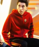 Star Trek Starfleet Academy Ocam Sadal Red Hoodie