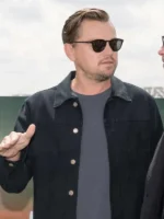 Leonardo DiCaprio Once Upon A Time In Hollywood Black Denim Jacket - Image 2