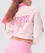 LoveShackFancy x PINK Varsity Jacket - Image 3
