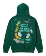 Parks Projecta x Audubon Green Hoodie - Image 2