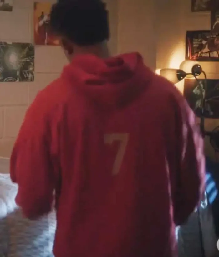 All American Homecoming Damon Sims 7 Number Hoodie - Image 3