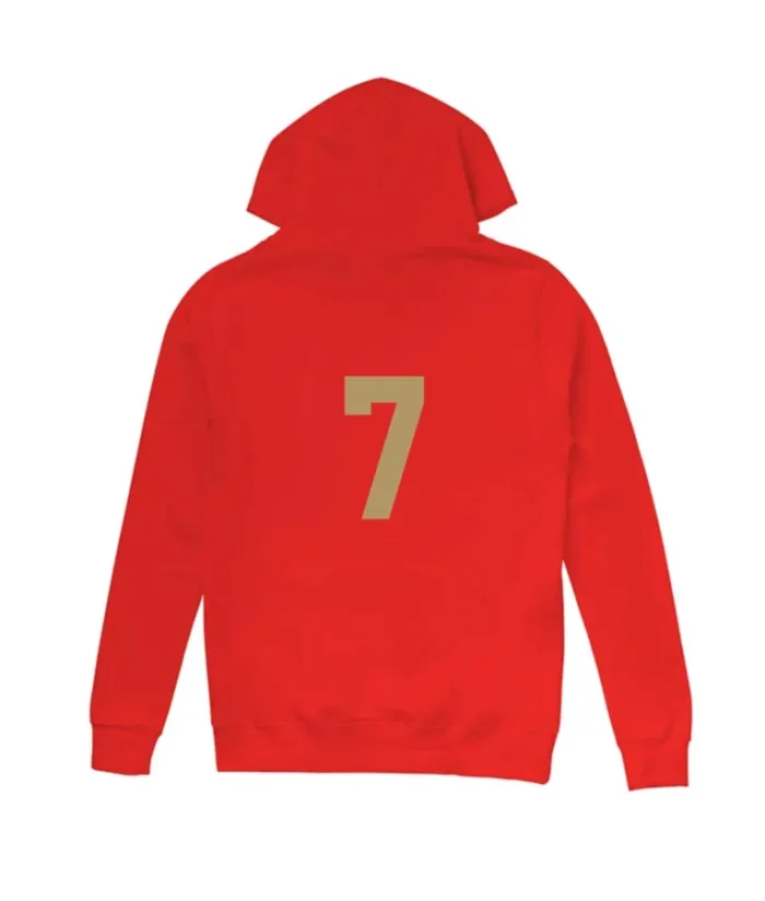 All American Homecoming Damon Sims 7 Number Hoodie - Image 4