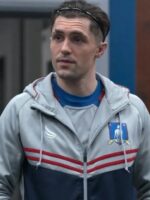 Phil-Dunster-Ted-Lasso-Gray-Track-Jacket