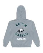 Philadelphia Eagles Born x Raised Grey Hoodie