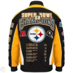 Pittsburgh Steelers 6X Super Bowl Jacket - Image 2
