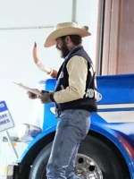 2025 Thanksgiving Halftime Show Post Malone Dallas Cowboys Varsity Jacket - Image 6