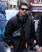Prince-Charles-Cinema-Timothee-Chalamet-Black-Bomber-Jacket-Closeup