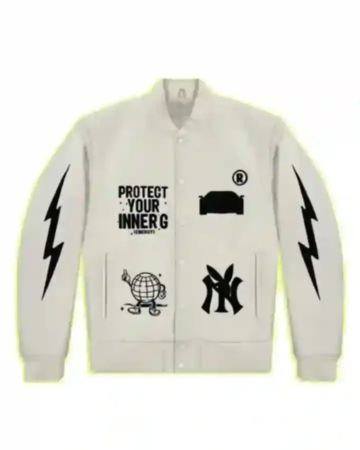 Protect-Your-Inner-G-Gang-White-Varsity-Jacket.webp Protect Your Inner G Gang White Varsity Jacket - Image 1