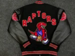 RARE Toronto Raptors Vince Carter 2025 NBA City Edition Varsity jacket - Image 3