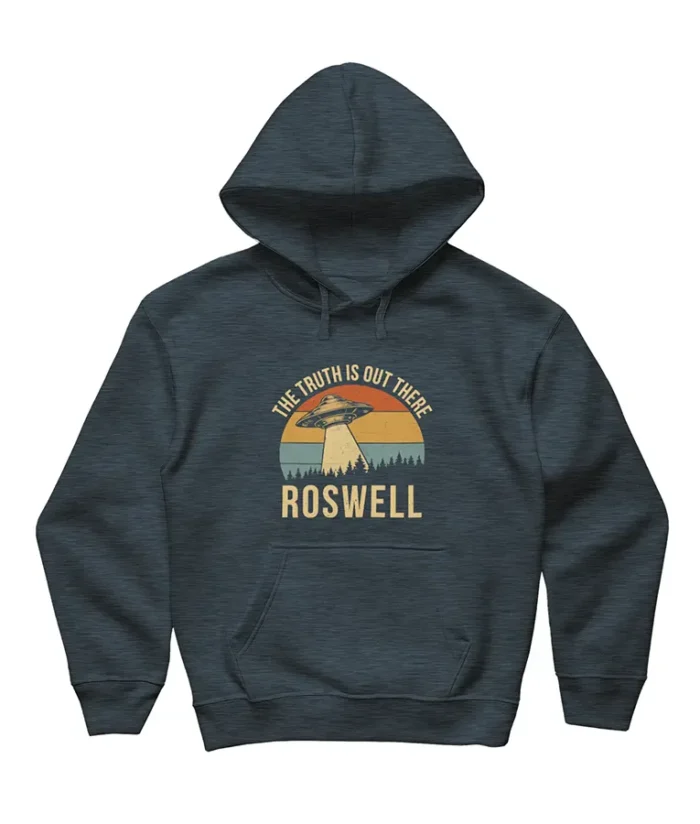 Chad Powers Glen Powell The Truth is Out There Roswell Hoodie - Image 2
