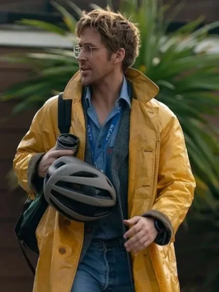 Ryland Grace Project Hail Mary Movie Ryan Gosling Yellow Leather Coat
