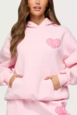 Shop Edikted Major Love hoodie pikn