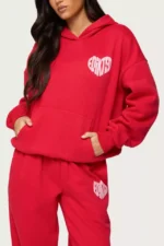 Shop Edikted Major Love hoodie pullover