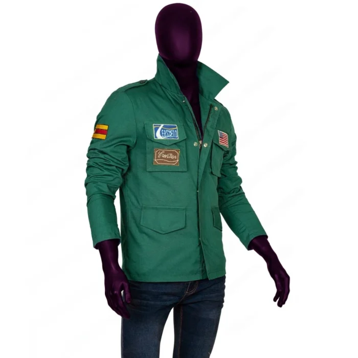 SILENT HILL 2 JAMES SUNDERLAND GREEN COTTON JACKET - Image 6