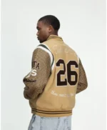 Patta Athletic Houndstooth Varsity Jacket - Image 3