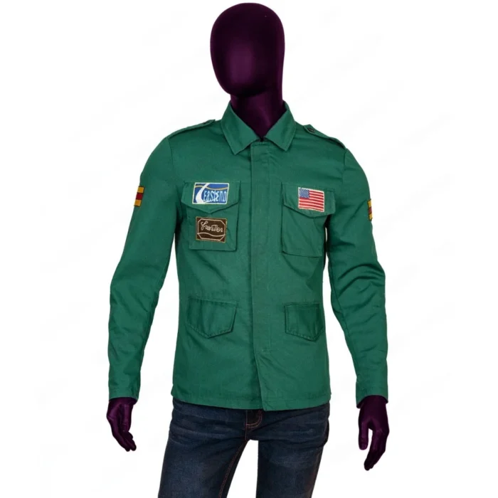 SILENT HILL 2 JAMES SUNDERLAND GREEN COTTON JACKET - Image 1