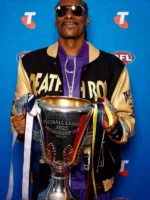 Snoop Dogg AFL 2025 Grand Final Varsity Jacket