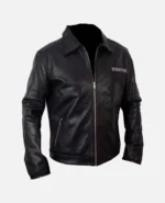 Sons Of Anarchy Black Biker Leather Jacket