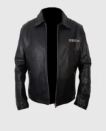 Sons Of Anarchy Black Biker Leather Jacket1