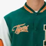 Stranger Things Hawkins Tigers Wool Varsity Jacket - Image 2