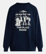 Stranger Things Robin Buckley Beam Me Up Sweatshirt - Image 3