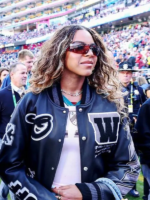 Super Bowl 2026 Blue Ivy Varsity Jacket - Image 2