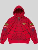 Vanson Leathers x Supreme Spiderman Hoodie