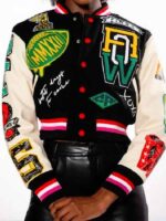 House of Villains S3 Plane Jane Patch Varsity Jacket - Image 2