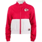 Taylor Swift Kansas City Chiefs New Era Color Block Windbreaker Jacket Women's - Image 3