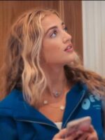 The Princess Diaries Princess Andre Blue Zip Hoodie